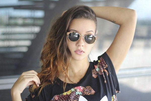Óculos De Sol - THE CLASSY | Óculos De Sol Deadstock Vintage Pequeno E Armação Retrô