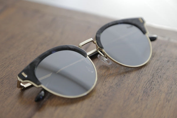 Óculos De Sol - THE SKAT REVO | Óculos De Sol Espelhado Olho De Gato Com Lentes Flat