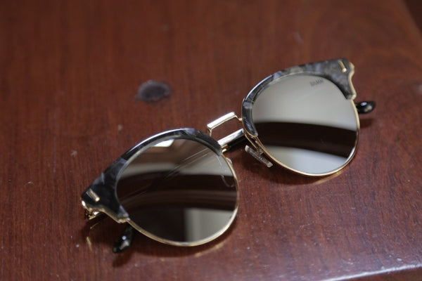 Óculos De Sol - THE SKAT REVO | Óculos De Sol Espelhado Olho De Gato Com Lentes Flat