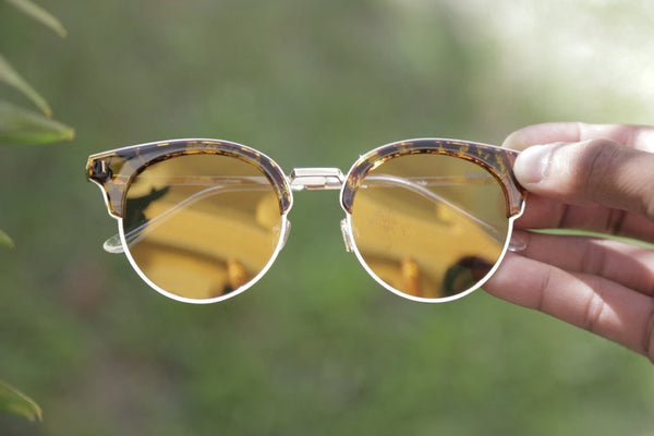 Óculos De Sol - THE SKAT REVO | Óculos De Sol Espelhado Olho De Gato Com Lentes Flat