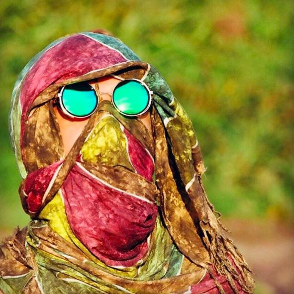 Óculos De Sol - THE TARANTINO REVO | Óculos De Sol Espelhado Steampunk Redondo Com Proteção Lateral